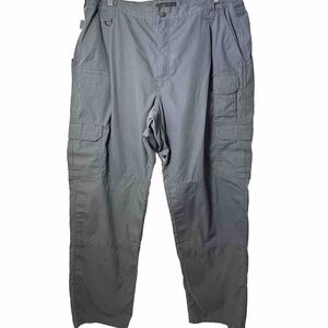 5.11 Tactical Pants Mens 42x33 (38x31) Cargo Gray Utility Pockets Ripstop